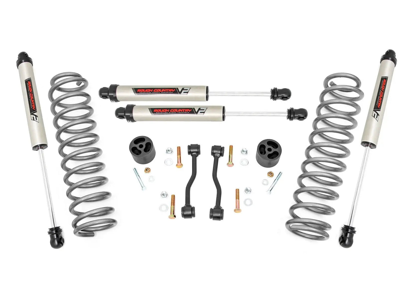 Rough Country 2.5 Inch Leveling Kits | Springs | V2 | Jeep Gladiator JT 4WD (2020-2023) by Rough Country