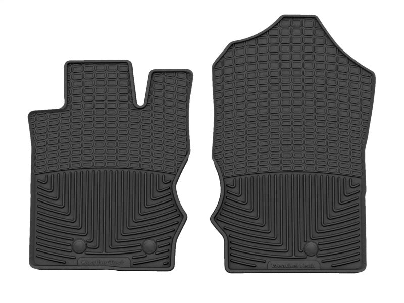 WeatherTech WT Rubber Mats - Front - Blk by WeatherTech