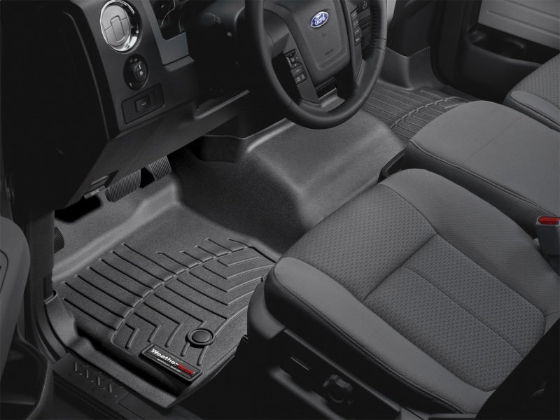 WeatherTech WT FloorLiner - Front - Blk by WeatherTech