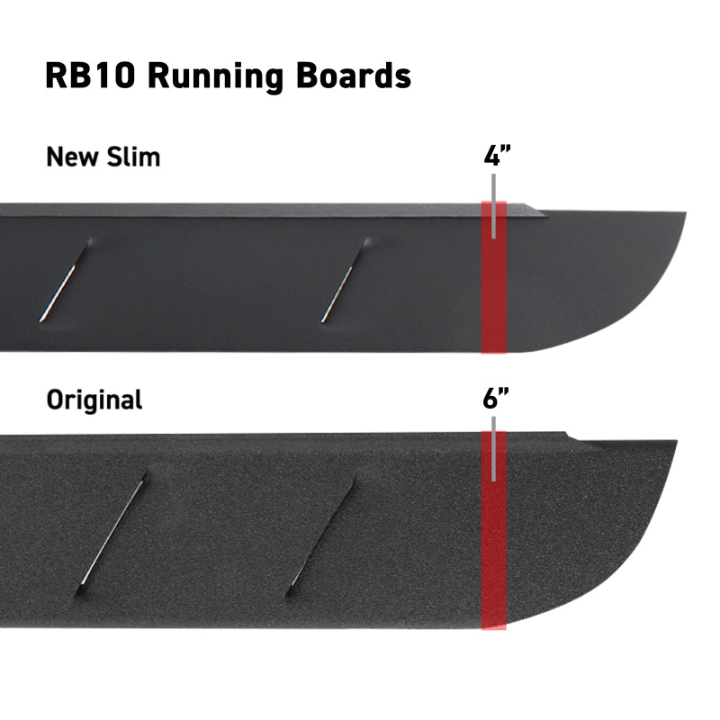 Go Rhino GOR RB10 Slim Running Boards by Go Rhino