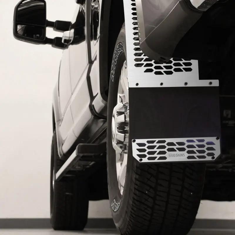 Putco PUT Mud Skins - Brushed SS by Putco