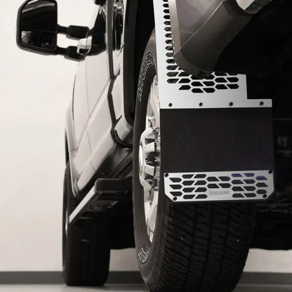 Putco PUT Mud Skins - Brushed SS by Putco