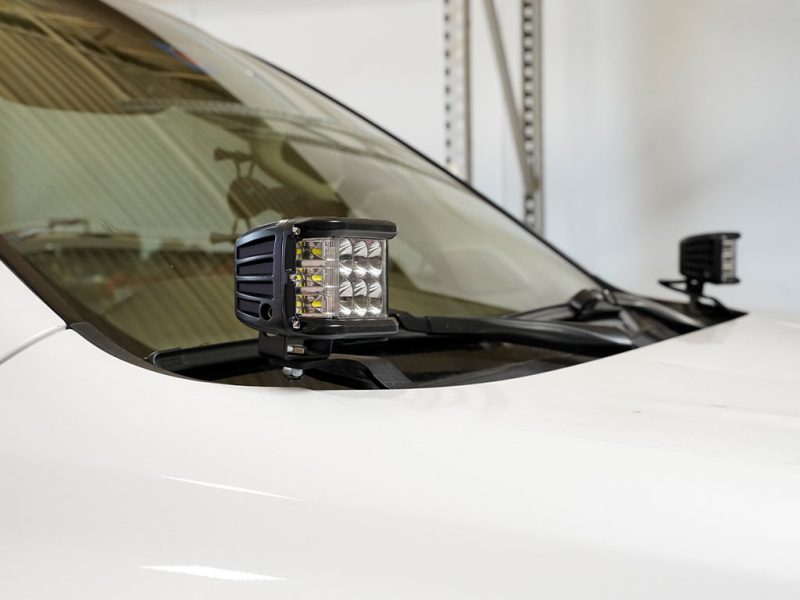 Cali Raised LED CAL Ditch Light Brackets Kit