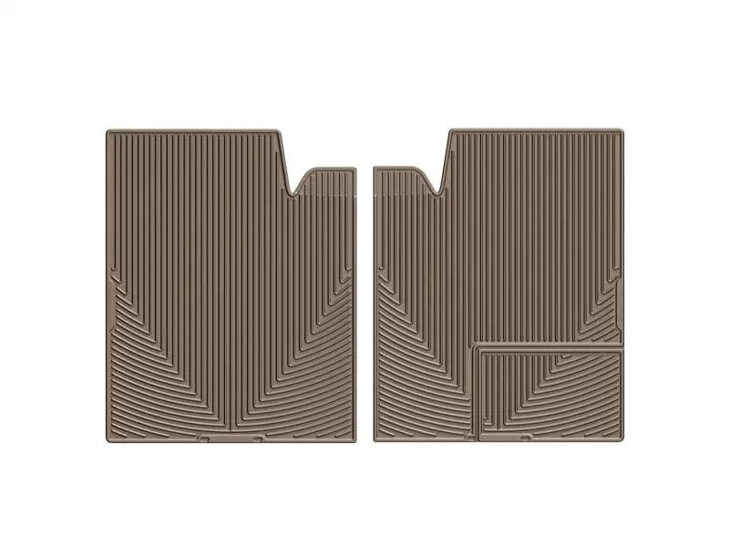 WeatherTech WT Rubber Mats - Rear - Tan by WeatherTech