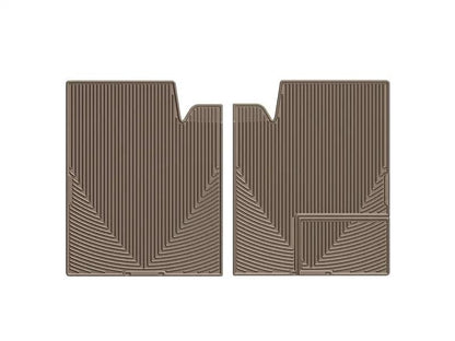 WeatherTech WT Rubber Mats - Rear - Tan by WeatherTech