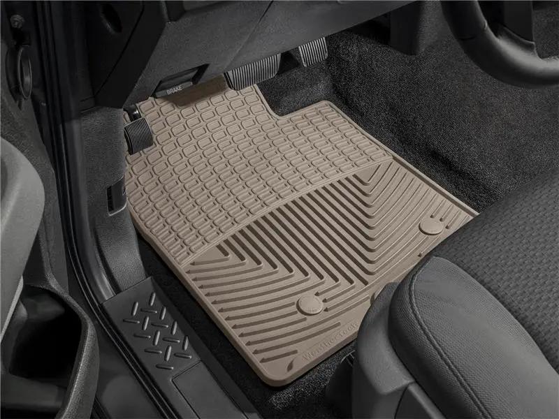 WeatherTech WT Rubber Mats - Front - Tan