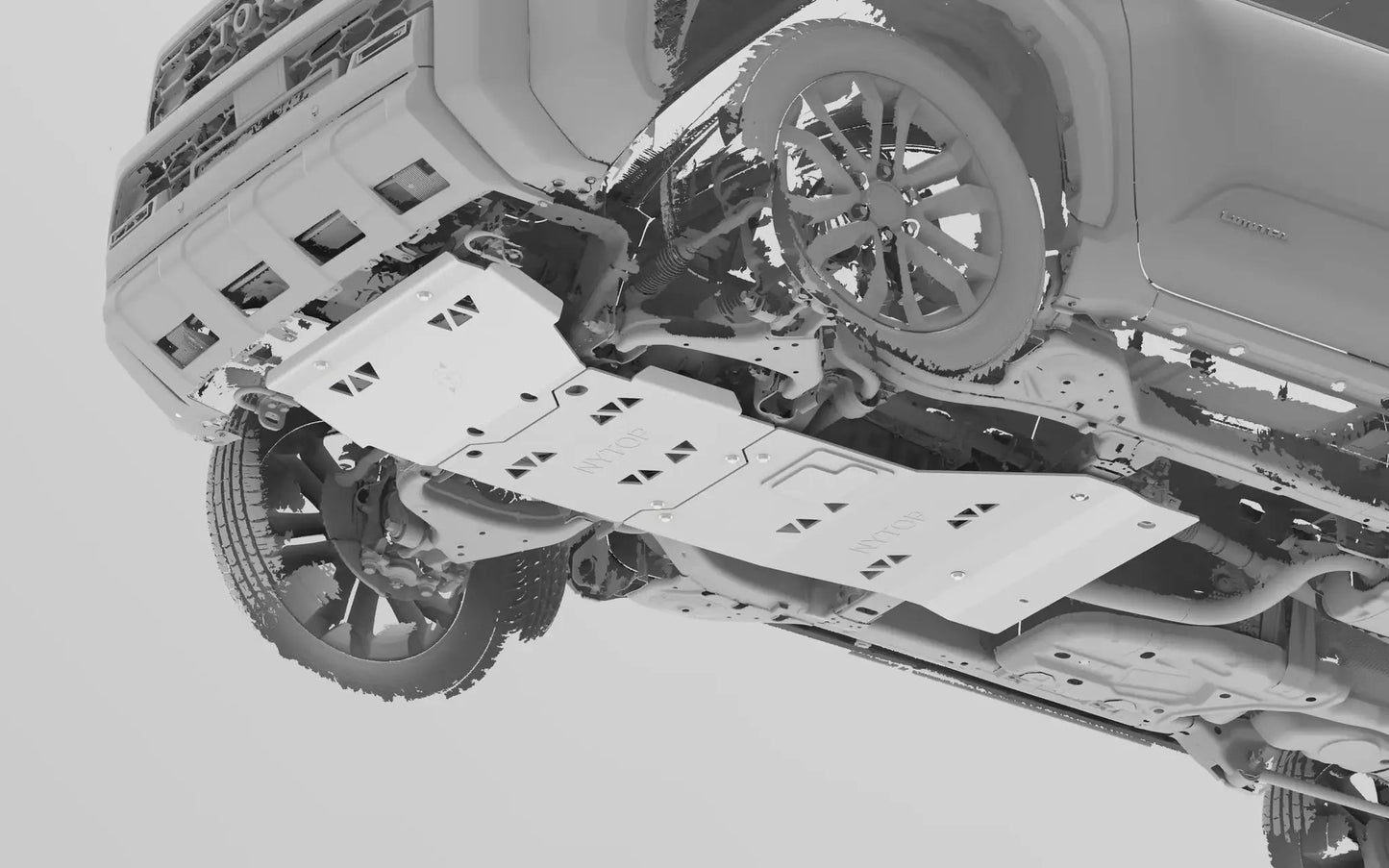 NYTOP 2025-Current Toyota 4Runner Skid Plate Assembly by NYTOP