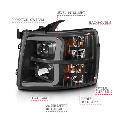 ANZO ANZ LED/Projector Headlights by ANZO