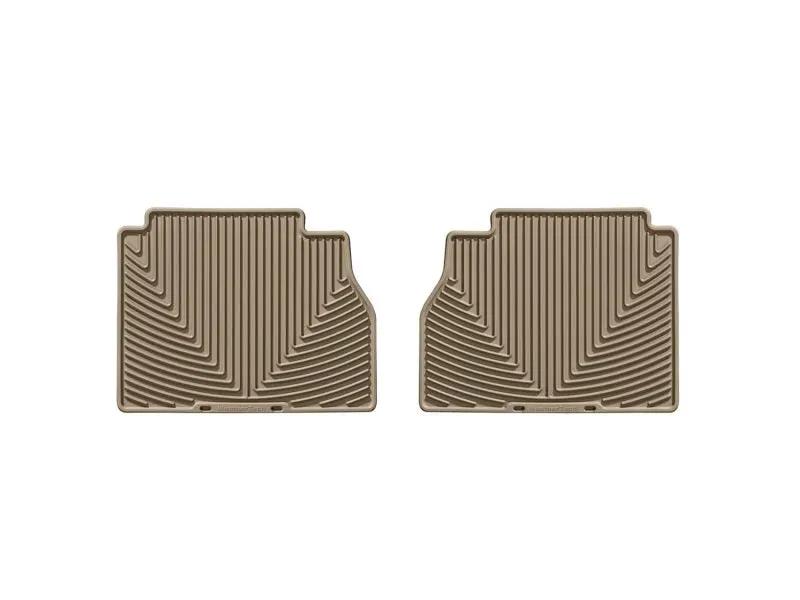 WeatherTech WT Rubber Mats - Rear - Tan by WeatherTech
