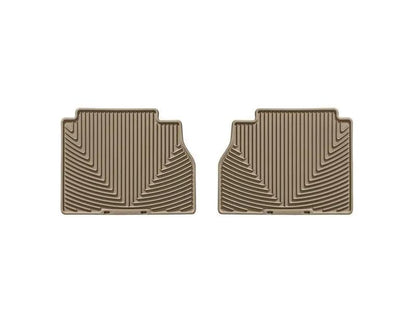WeatherTech WT Rubber Mats - Rear - Tan by WeatherTech