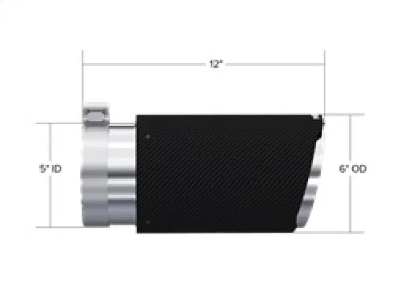 MBRP Univ Exhaust Tips Carbon by MBRP