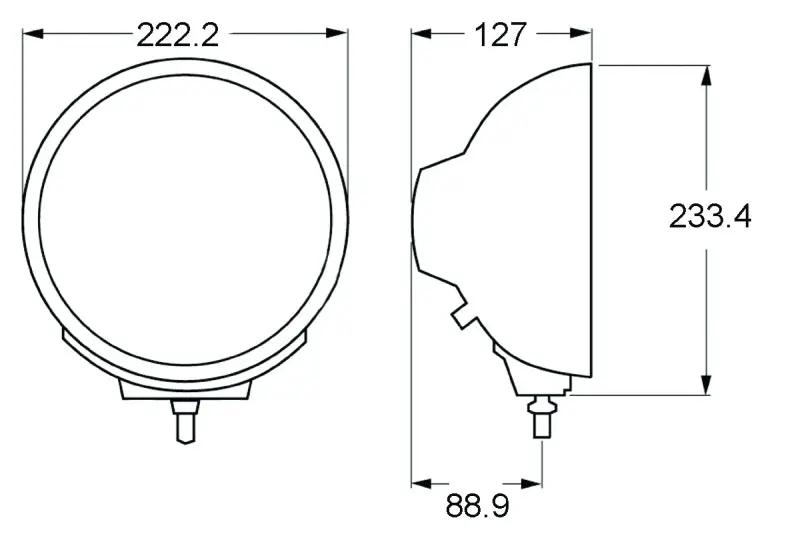 HELLA Rallye 4000 Lamp by Hella