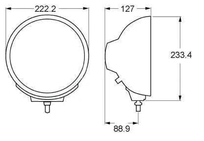 HELLA Rallye 4000 Lamp by Hella