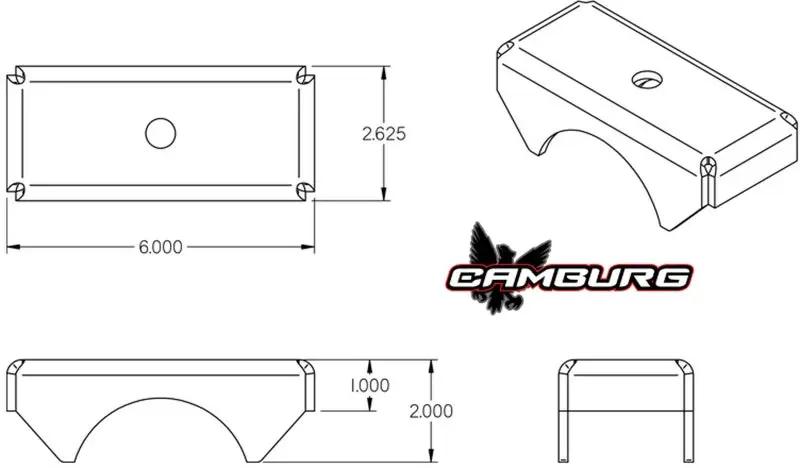 Camburg CMB Disc Brake Caliper Bracket Sets by Camburg