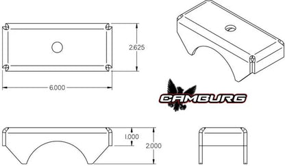 Camburg CMB Disc Brake Caliper Bracket Sets by Camburg
