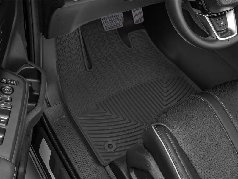 WeatherTech WT Rubber Mats - Front - Blk by WeatherTech