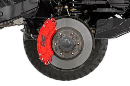Cubiertas de pinza de freno | Traseras | Rojas | Ford F-150 2WD/4WD (2021-2025)