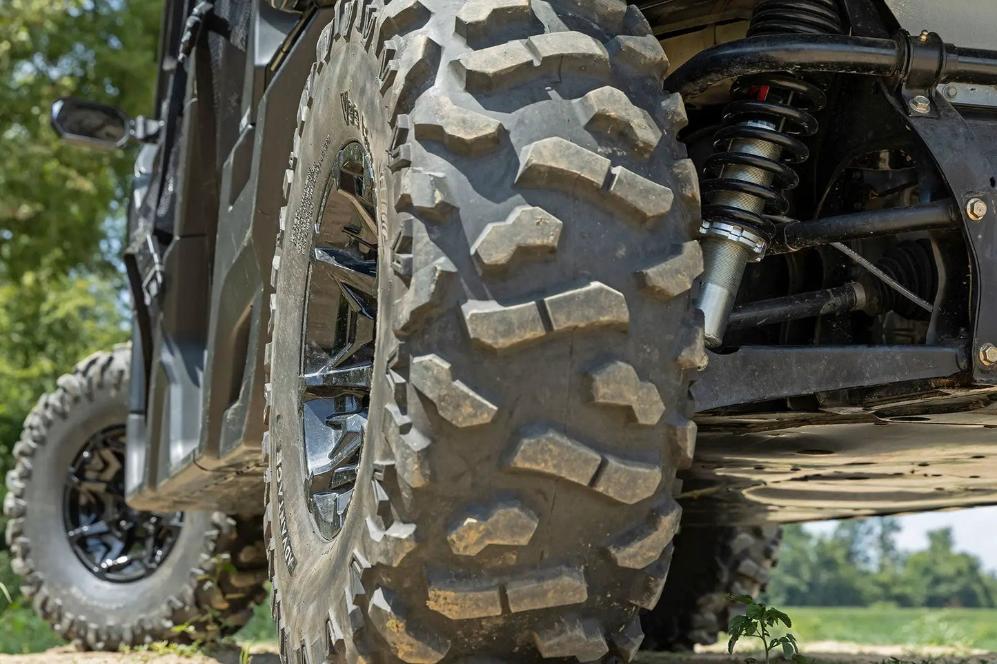 Rough Country M1 Rear Coil Over Shocks | Ride Height Adjust | Can-Am Defender HD 5/HD 8/HD 9 by Rough Country