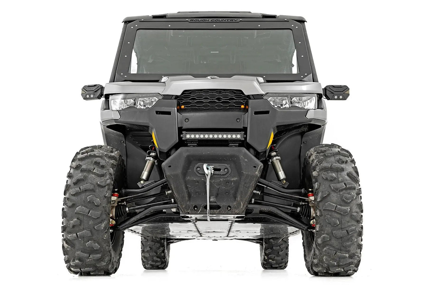 Rough Country M1 Front Coil Over Shocks | Ride Height Adjust | Can-Am Defender HD 5/HD 8/HD 9 by Rough Country