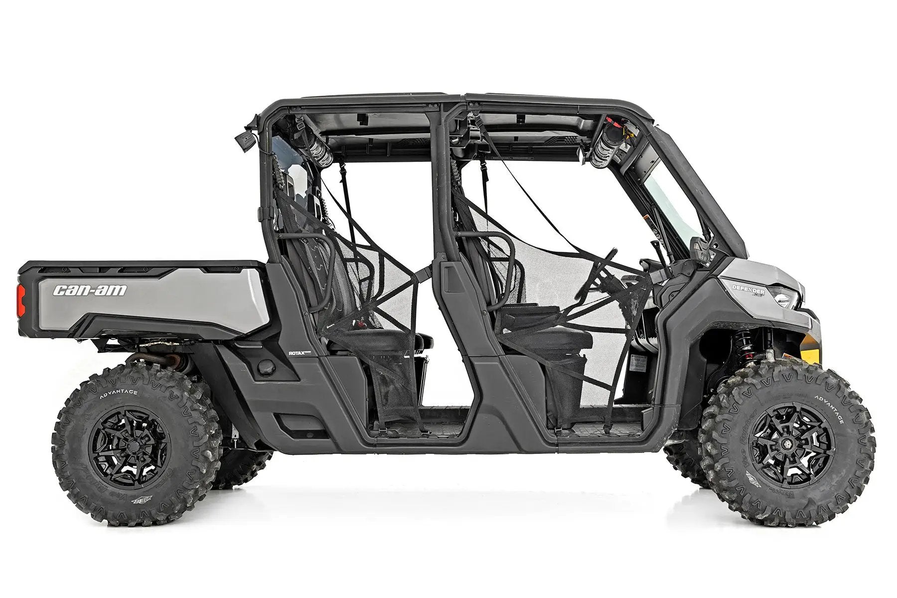 Rough Country M1 Rear Coil Over Shocks | Ride Height Adjust | Can-Am Defender HD 5/HD 8/HD 9 by Rough Country