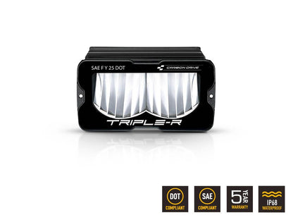 TRIPLE-R-LIGHTS Carbon-2 DRIVE - 00C2-DRIVE-US-PL-WY