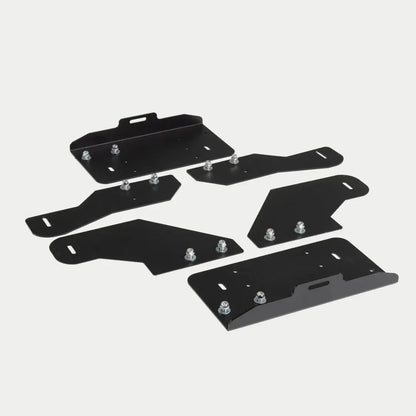 DECKED CargoGlide 1.0 Mounting Brackets - brackets & spacers to mount CargoGlide onto vY midsize Drawer Systems