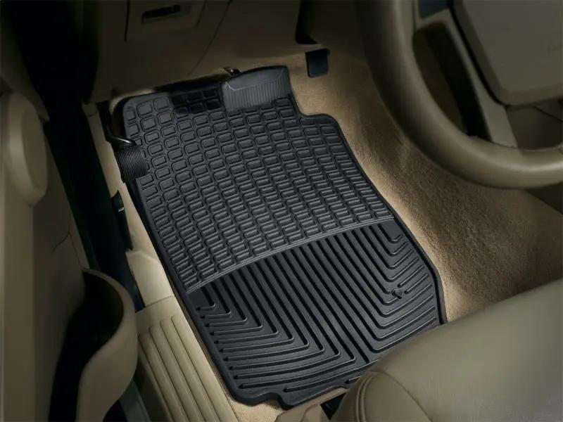 WeatherTech WT Rubber Mats - Front - Blk by WeatherTech