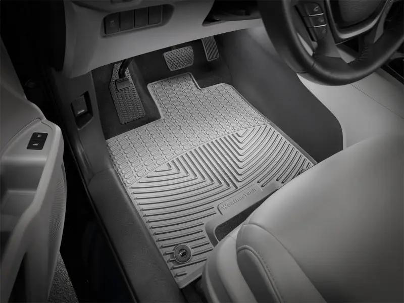 WeatherTech WT Rubber Mats - Front - Grey by WeatherTech