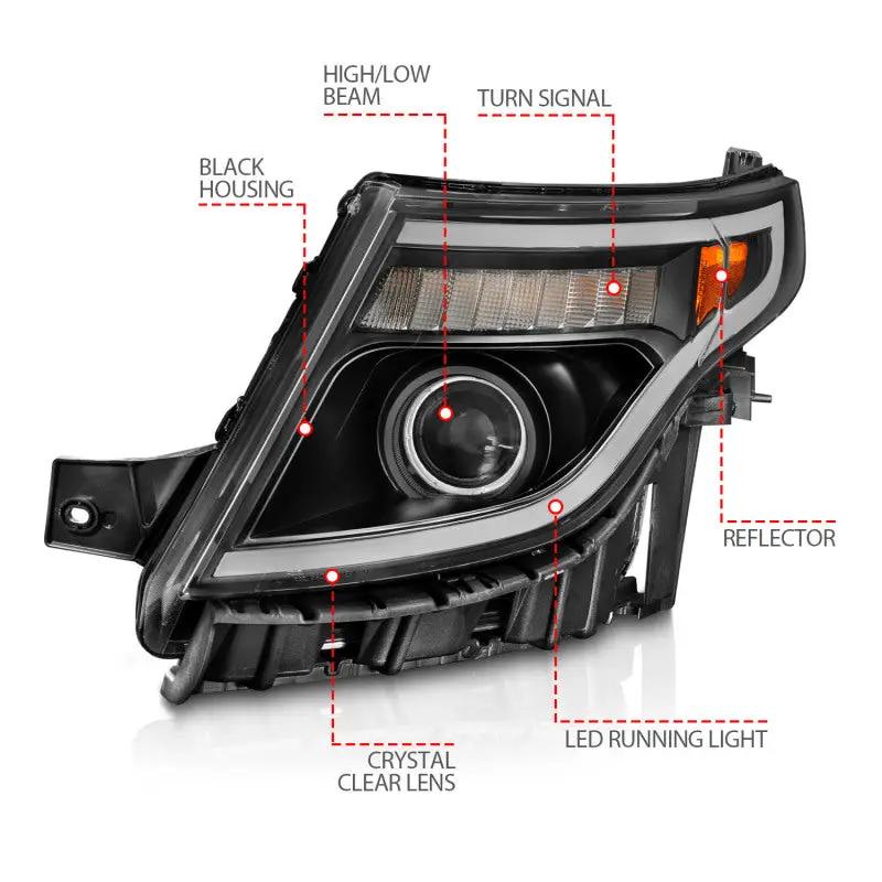ANZO ANZ LED/Projector Headlights by ANZO