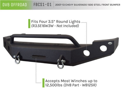 DV8 Offroad DVE Front Bumpers