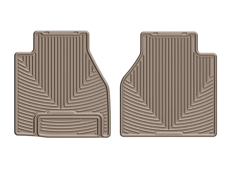 WeatherTech WT Rubber Mats - Rear - Tan by WeatherTech