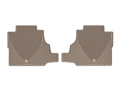 WeatherTech WT Rubber Mats - Rear - Tan by WeatherTech