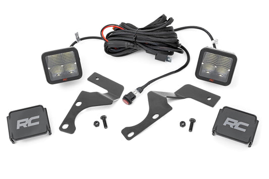 Kit de luces LED | Soporte de zanja | Par de focos de espectro de 2" | Toyota 4Runner (10-24)