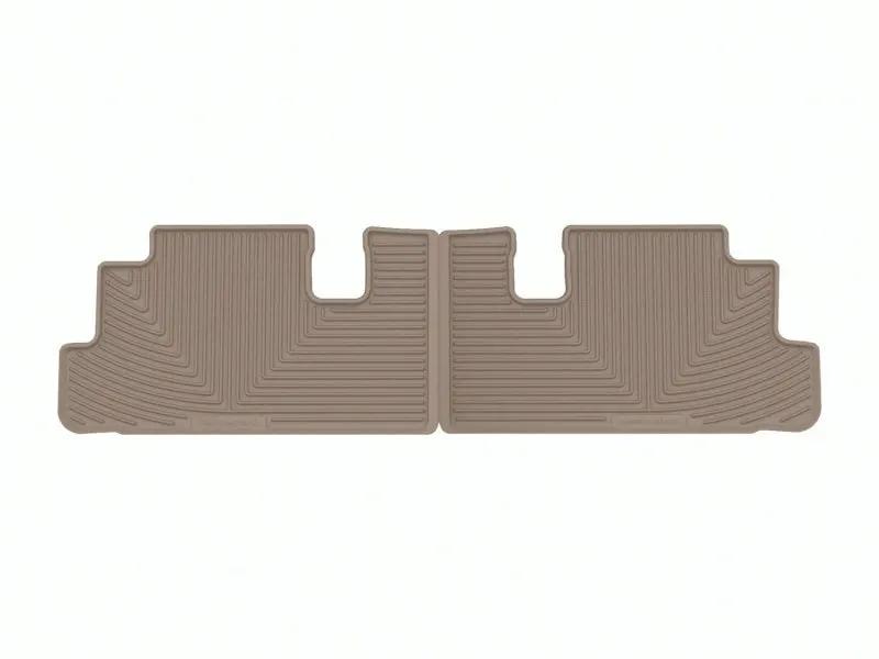 WeatherTech WT Rubber Mats - Rear - Tan by WeatherTech