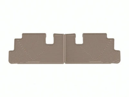 WeatherTech WT Rubber Mats - Rear - Tan by WeatherTech