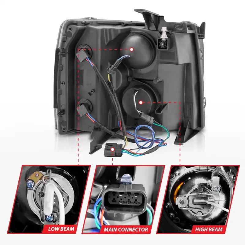 ANZO ANZ LED/Projector Headlights by ANZO