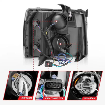 ANZO ANZ LED/Projector Headlights by ANZO