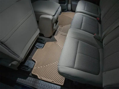 WeatherTech WT Rubber Mats - Rear - Tan by WeatherTech