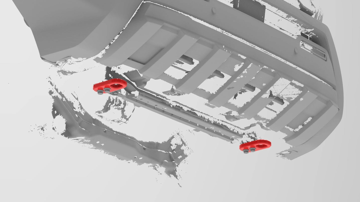 NYTOP 2024-Current Toyota Tacoma Lower Front Recovery Points