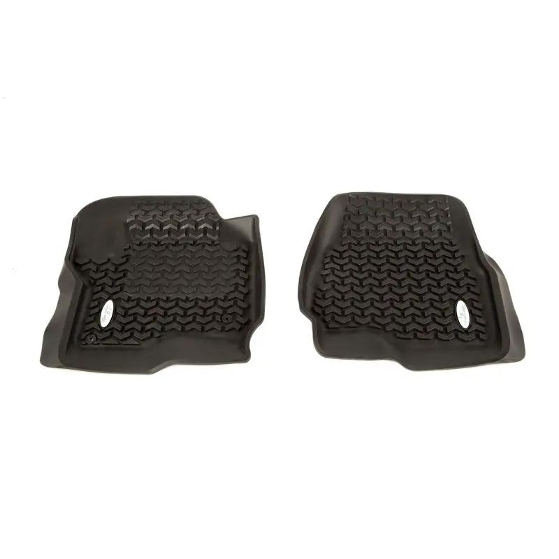 Rugged Ridge RUG Floor Liners - Black by Rugged Ridge