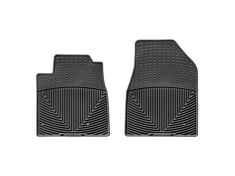 WeatherTech WT Rubber Mats - Front - Blk by WeatherTech