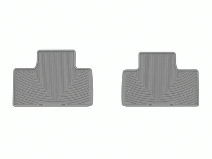 WeatherTech WT Rubber Mats - Rear - Grey by WeatherTech