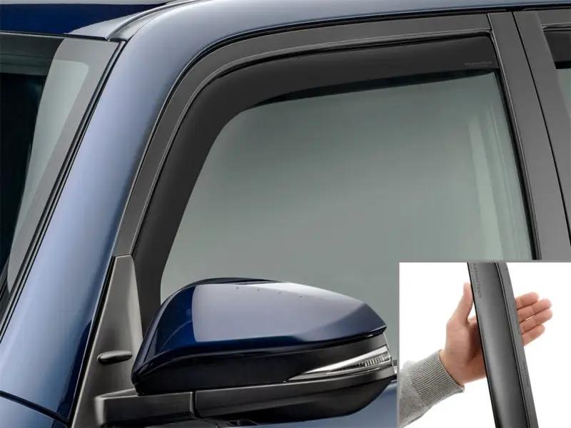 WeatherTech WT Deflector - Front - Matte Black by WeatherTech