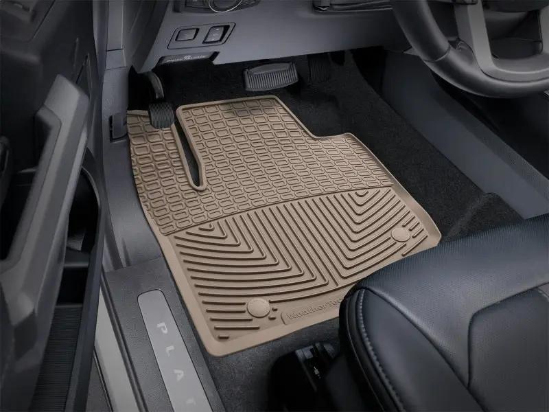 WeatherTech WT Rubber Mats - Front - Tan by WeatherTech