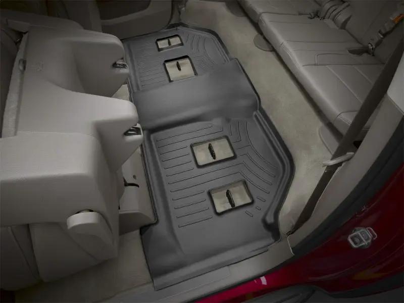 WeatherTech WT FloorLiner - Rear - Blk by WeatherTech
