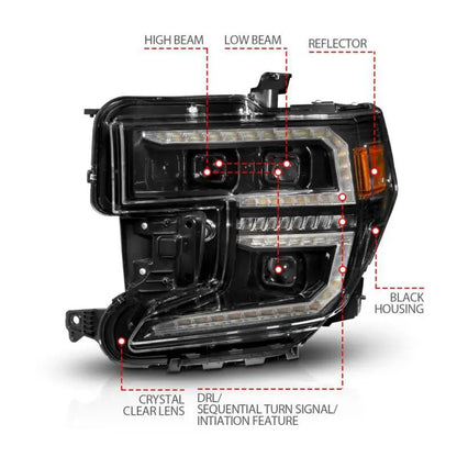 ANZO ANZ LED/Projector Headlights