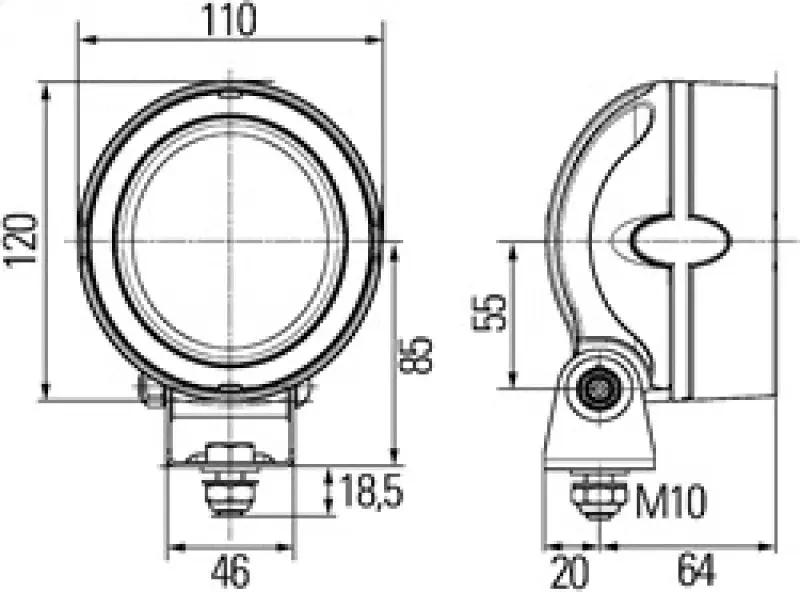 HELLA Work Lamp by Hella