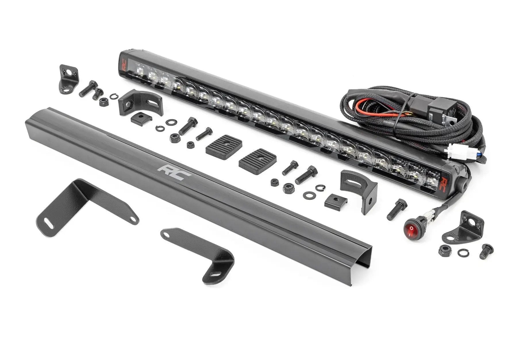 Rough Country LED Light | Under Bed Mount | 20" Spectrum Single Row | CFMOTO UFORCE 1000 by Rough Country