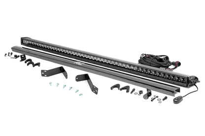 Rough Country LED Light Kit | Rear Mount | 50" Black Single Row | CFMOTO UFORCE 1000 by Rough Country