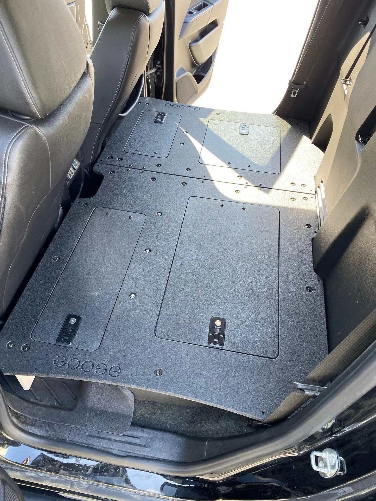 Chevy Colorado 2015-2022 2nd Gen. Crew Cab - Second Row Seat Delete Plate System by Goose Gear